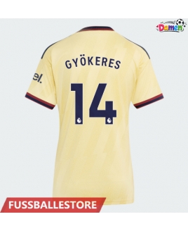Günstige Arsenal Viktor Gyokeres #14 3rd trikot Damen 2026-27 Kurzarm